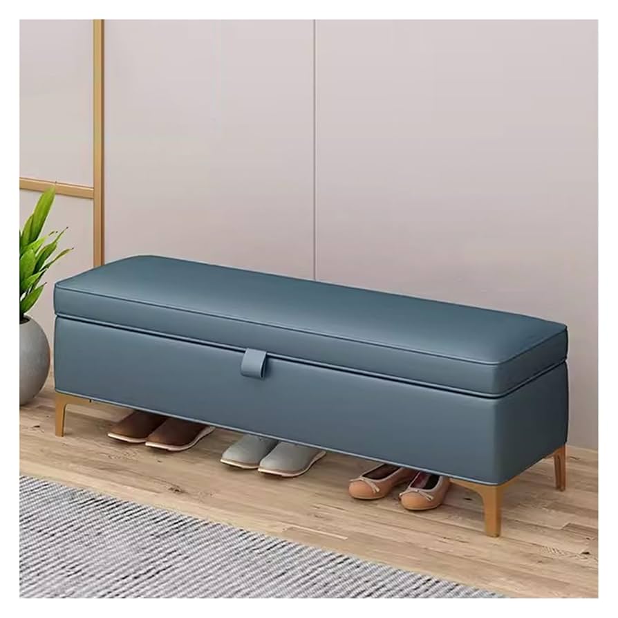 Amazon｜収納ベンチ 玄関オットマン 寝室用 ベッドエンドフット